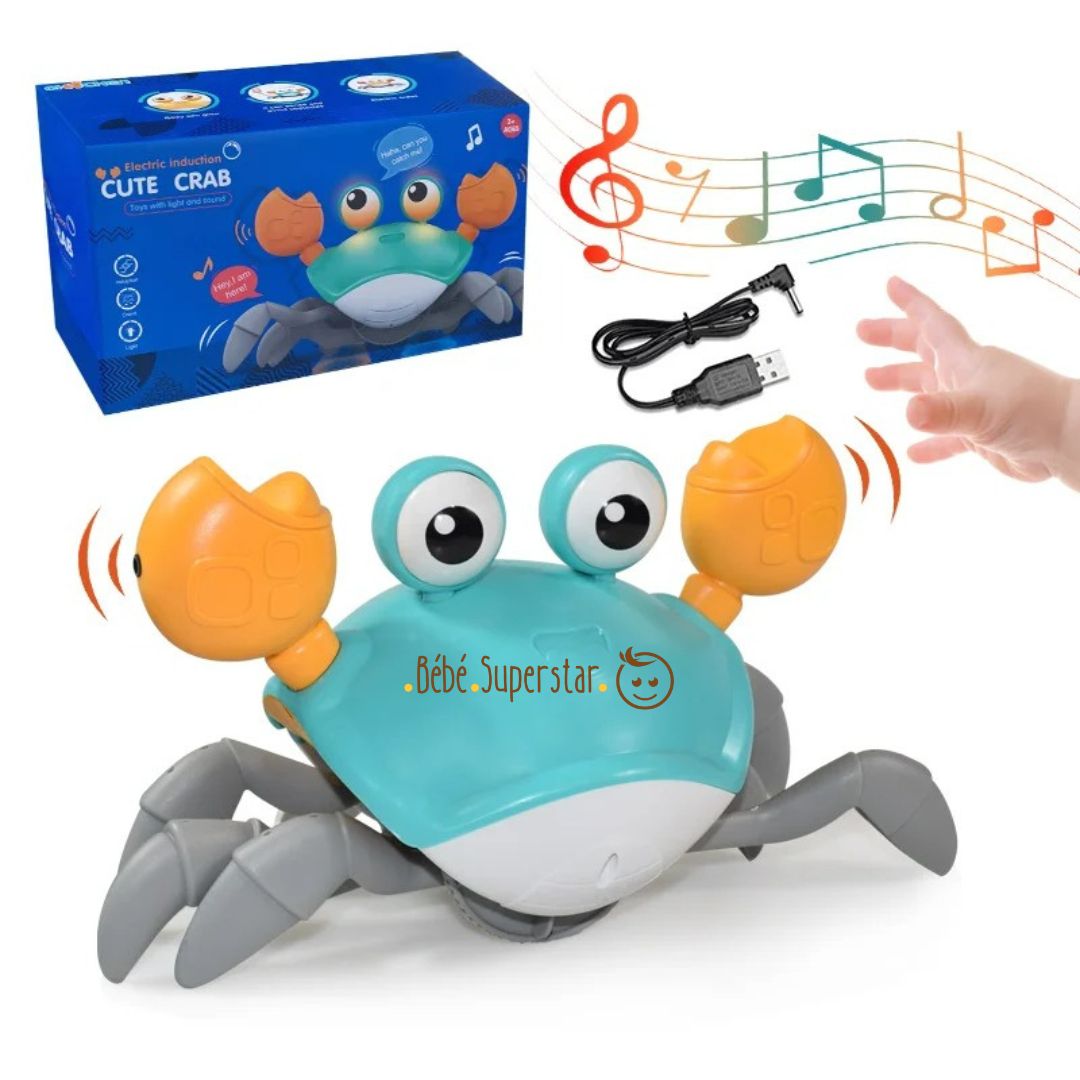 Crabe Joueur™ Le jouet éducatif pour Bébé. – Bébé Superstar