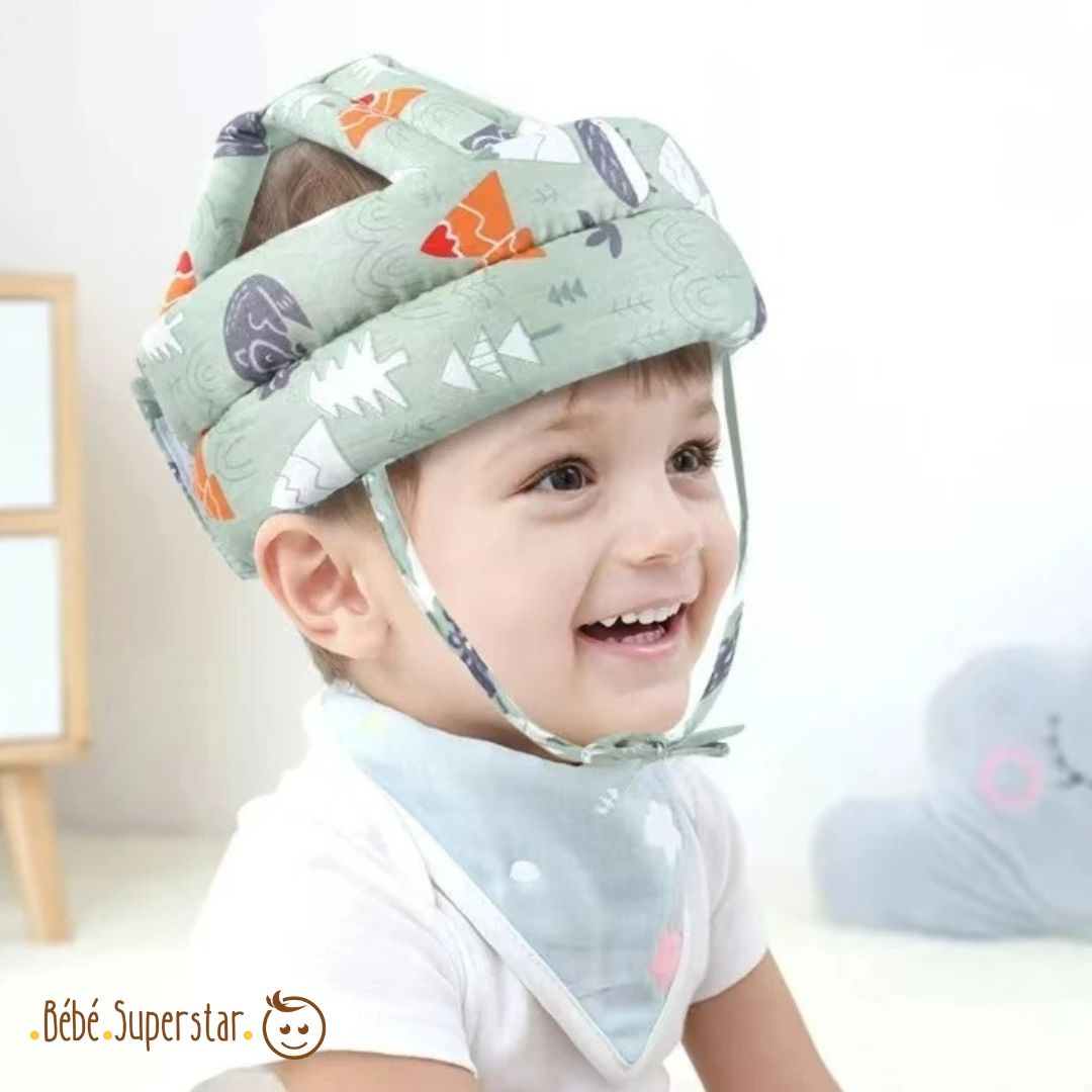 Casque anti chute Bébé - Bébé Superstar - Casque de protection bébé