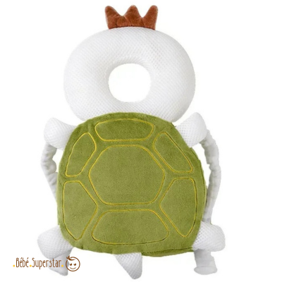 Coussin antichute bebe motif tortue
