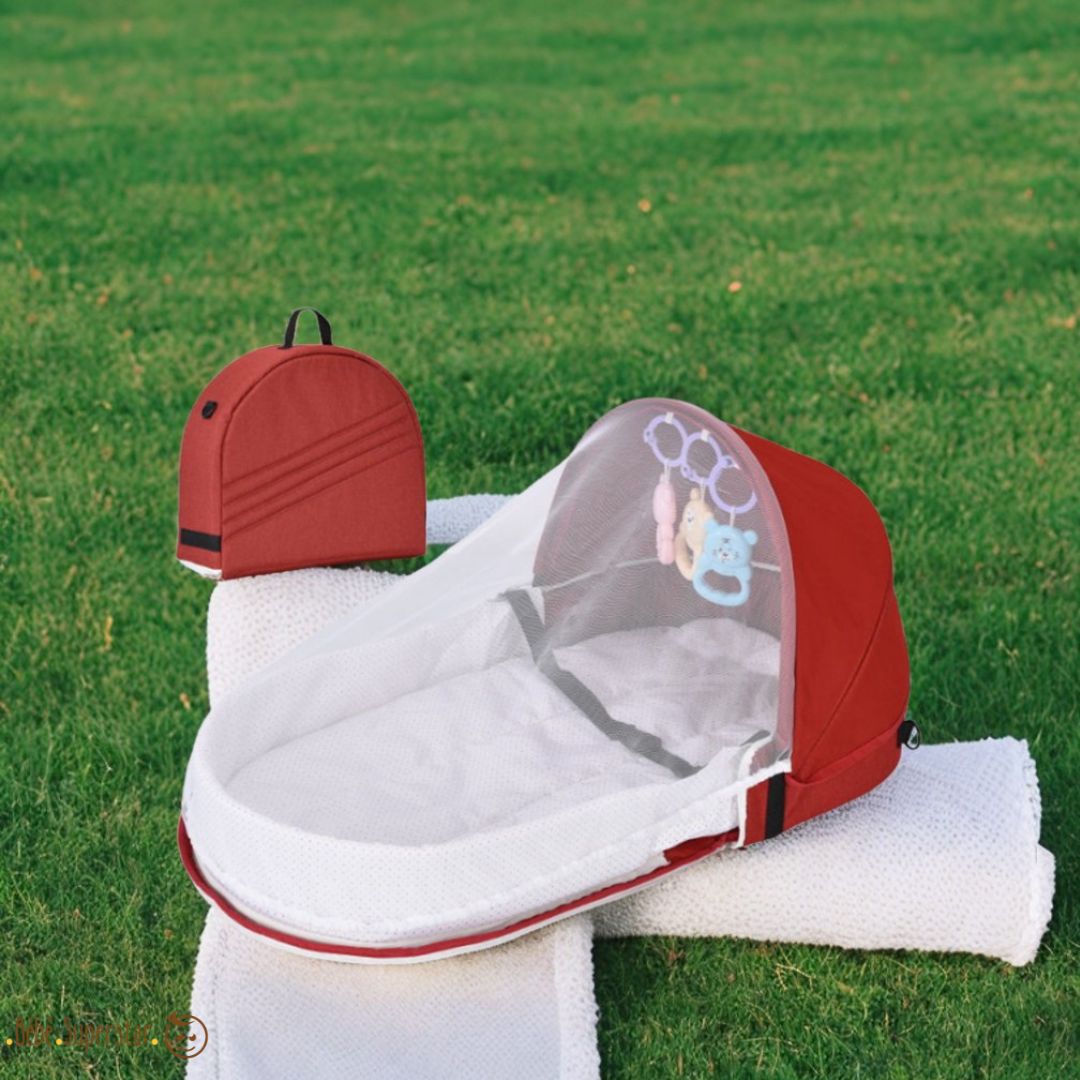 lit de voyage pour bébé pliable