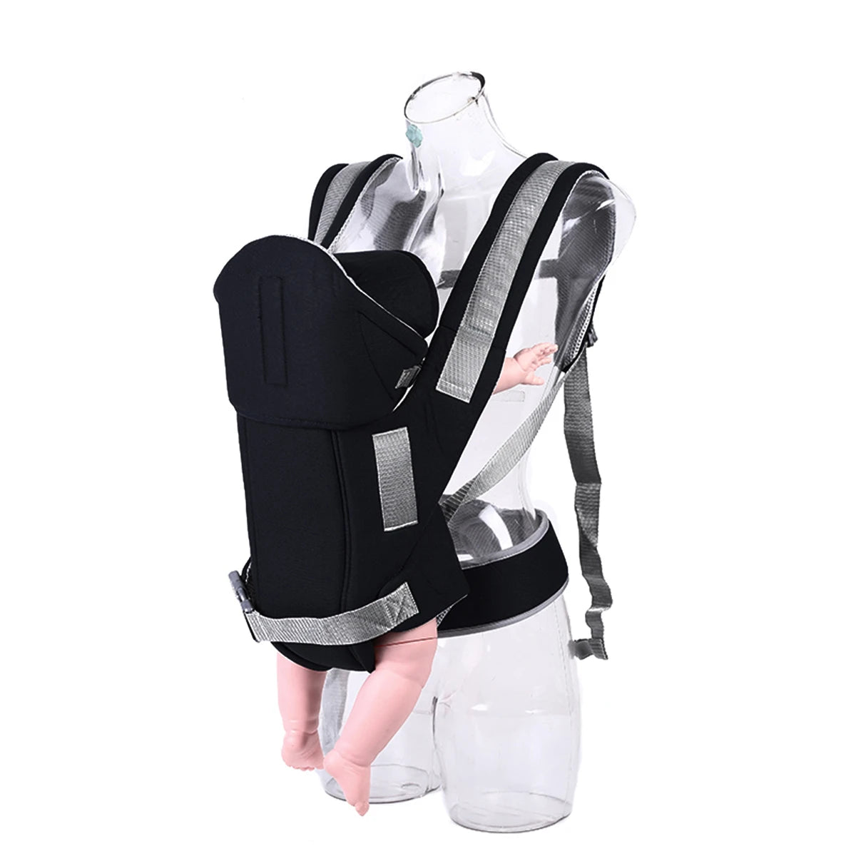 porte bébé ergonomique noir