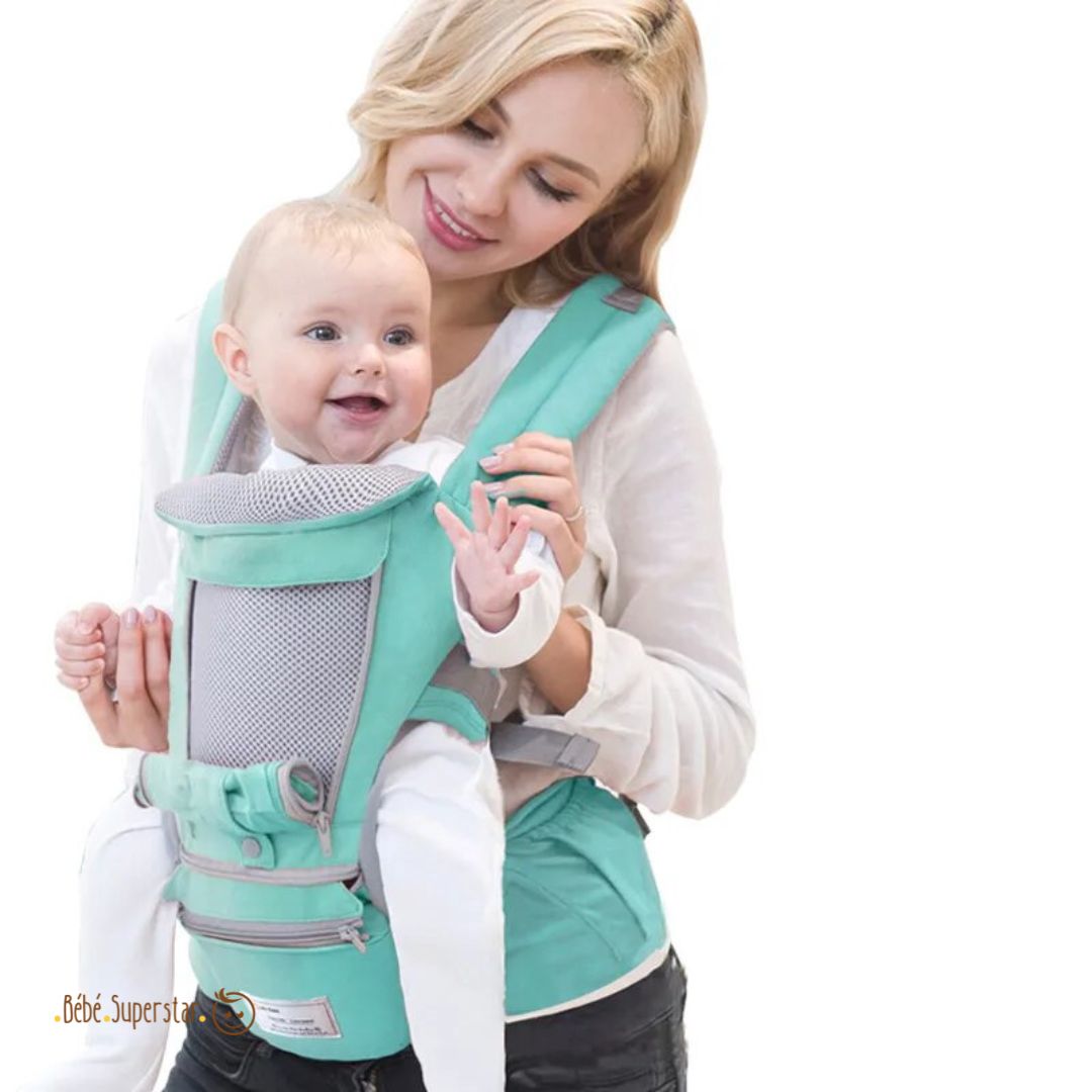 porte bébé physiologique-Porte bebe Siège Kangourou Ergonomique pour Bébé et Enfant