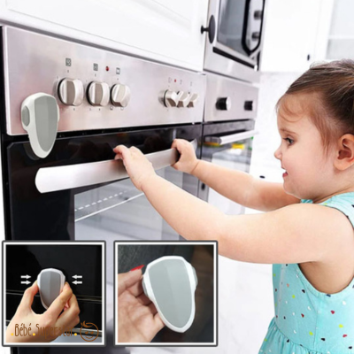 Verrou de porte de four pour la cuisine - Bébé Superstar - Bloque porte de four