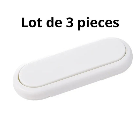 bloque porte de placard blanc