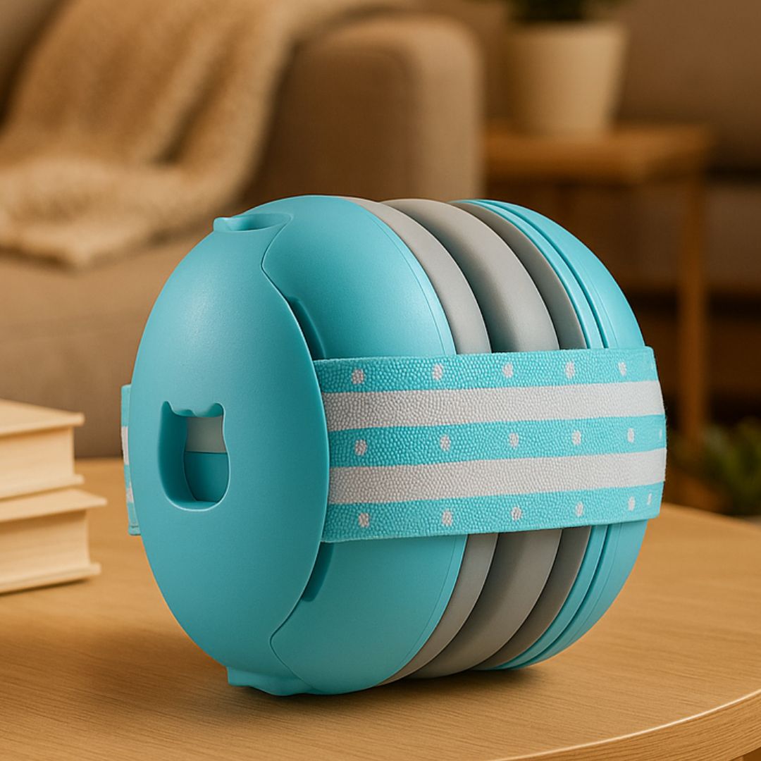 casque anti bruit bébé bleu