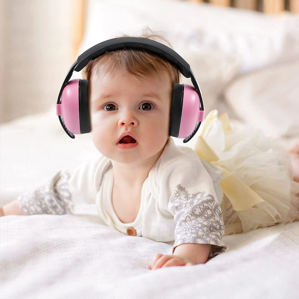 casqe anti bruit rose