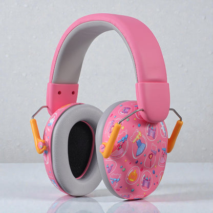 casque anti bruit rose