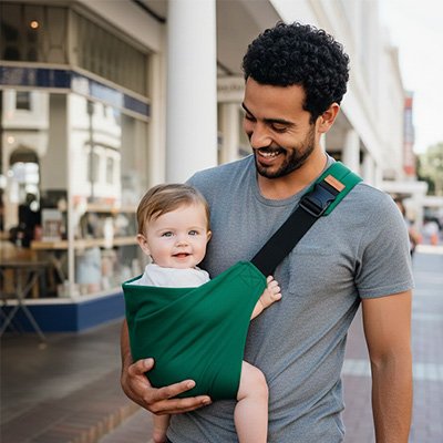 Écharpe de portage bébé