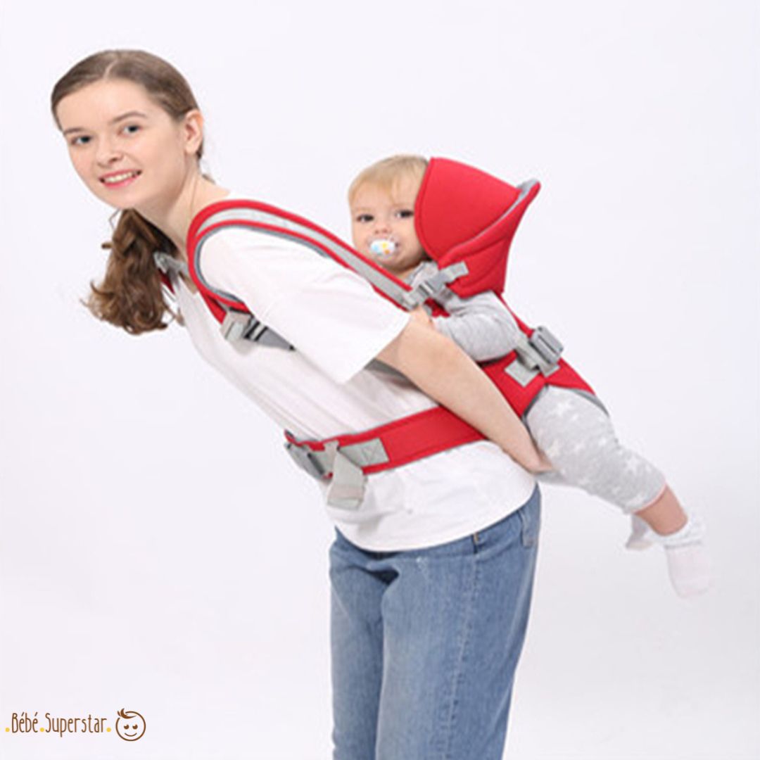 porte bébé ergonomique - position dos