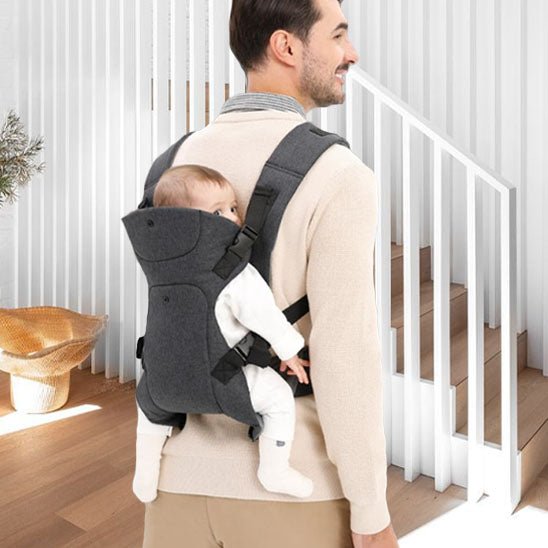 Porte-bébé ergonomique, porte-bébé convertible du nouveau-né au tout-petit, porte-bébé