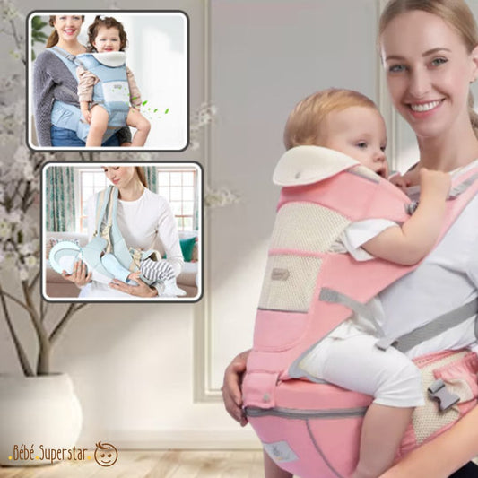 porte bebe ergonomique kangourou 2 en 1