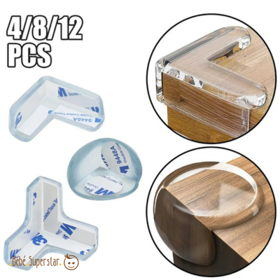protection coin de table en forme de T