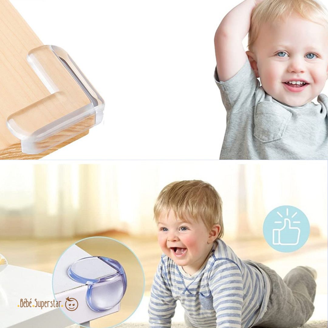 protection coin de table en forme de L ou rond