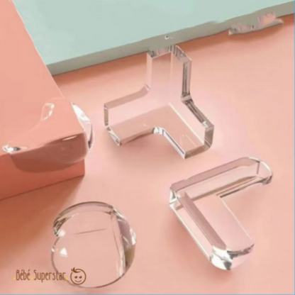 protection coin de table en forme de L ou rond ou T