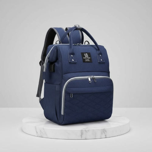 sac a langer bleu marine