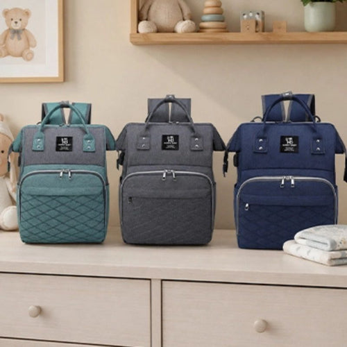 sac a langer couleur vert gris bleu