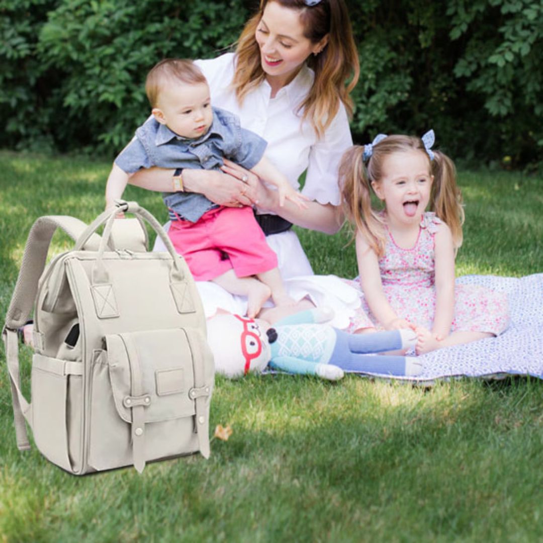 sac a langer gris clair 