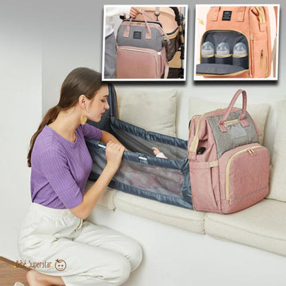 sac a langer sac a couche baby voyage maron