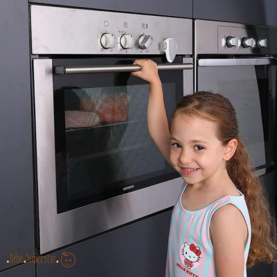 Bloque  Porte de Four Sécurité Bébé - Verrou de porte de four pour la cuisine