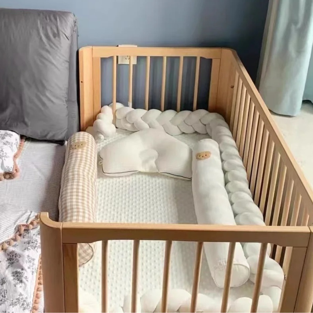 tresse de lit bebe blanc