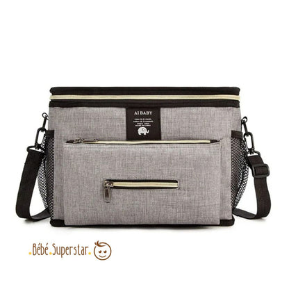 Sac a couche sac a langer etanche gris